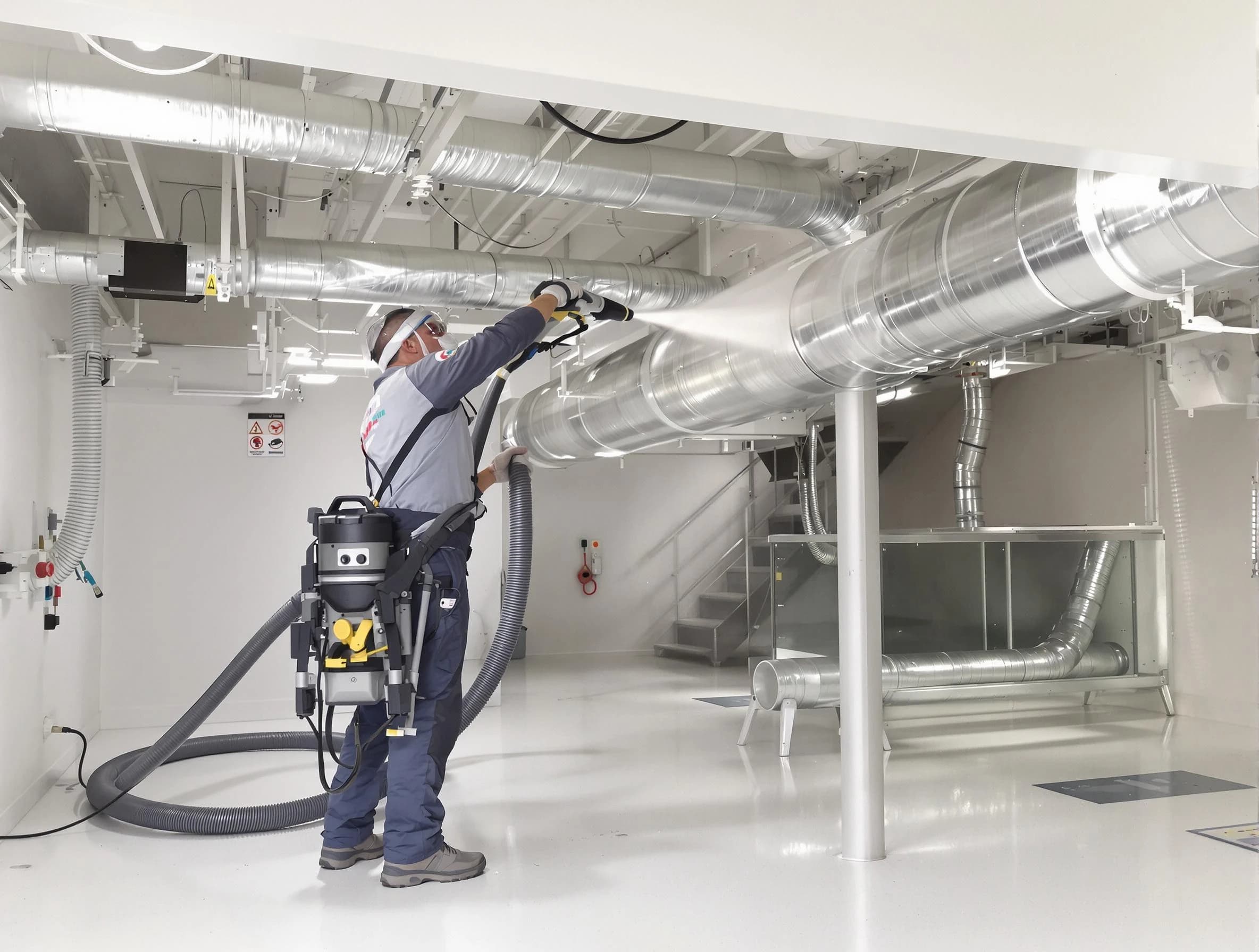 Professional central duct cleaning by Del City Air Duct Cleaning in Del City