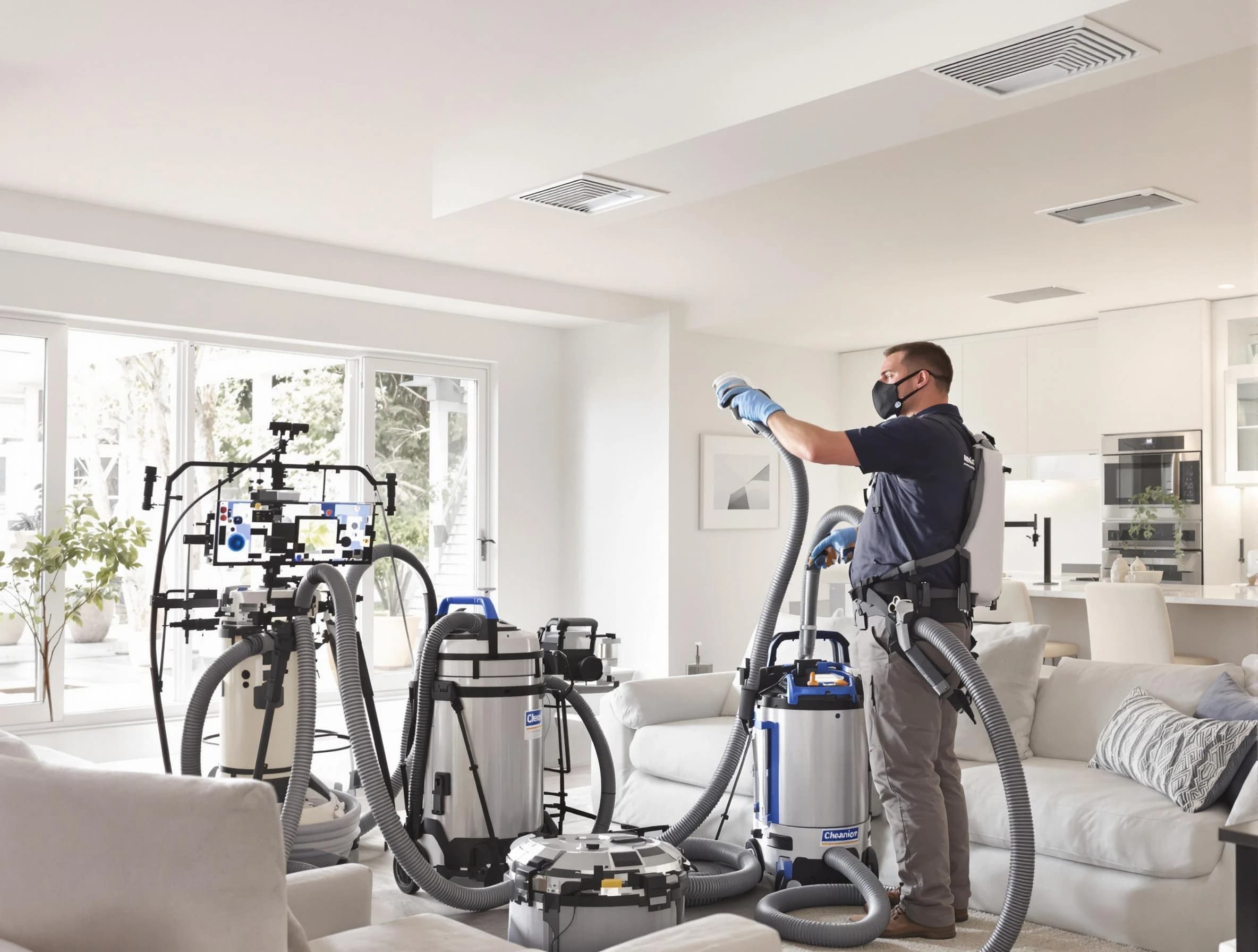 Professional AC duct cleaning by Del City Air Duct Cleaning in Del City