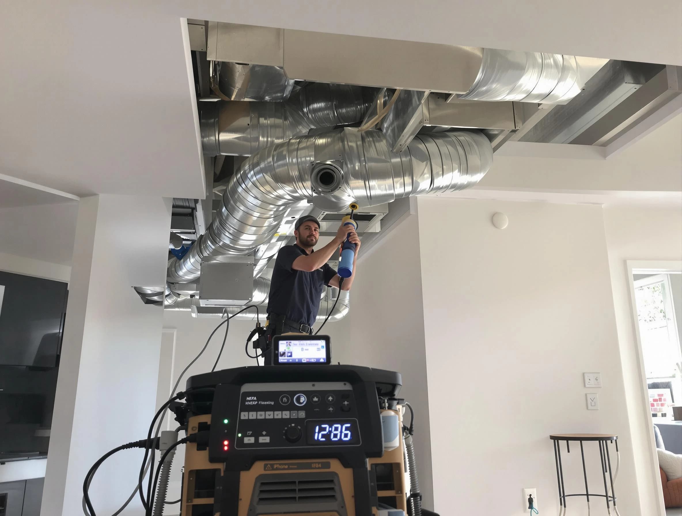 Advanced pure air duct cleaning by Del City Air Duct Cleaning in Del City