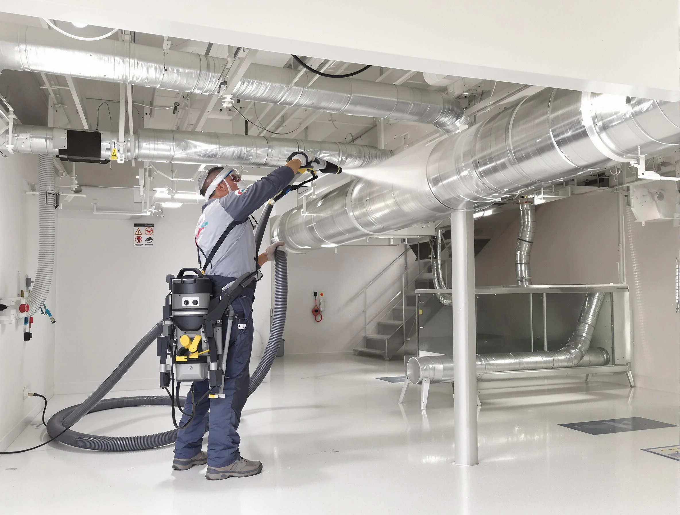Professional central duct cleaning by Del City Air Duct Cleaning in Del City